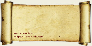 Anđelija Vidojević vizit kartica